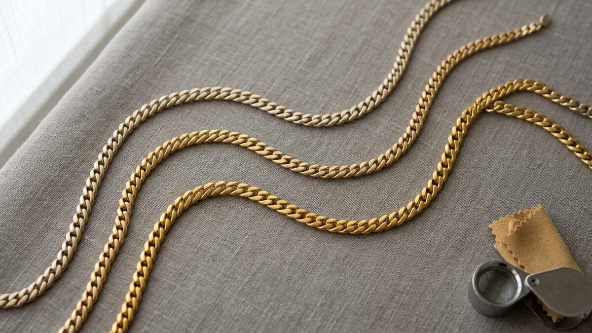 10k vs 14k vs 18k Gold Chains: Choosing a Karat for Daily Wear