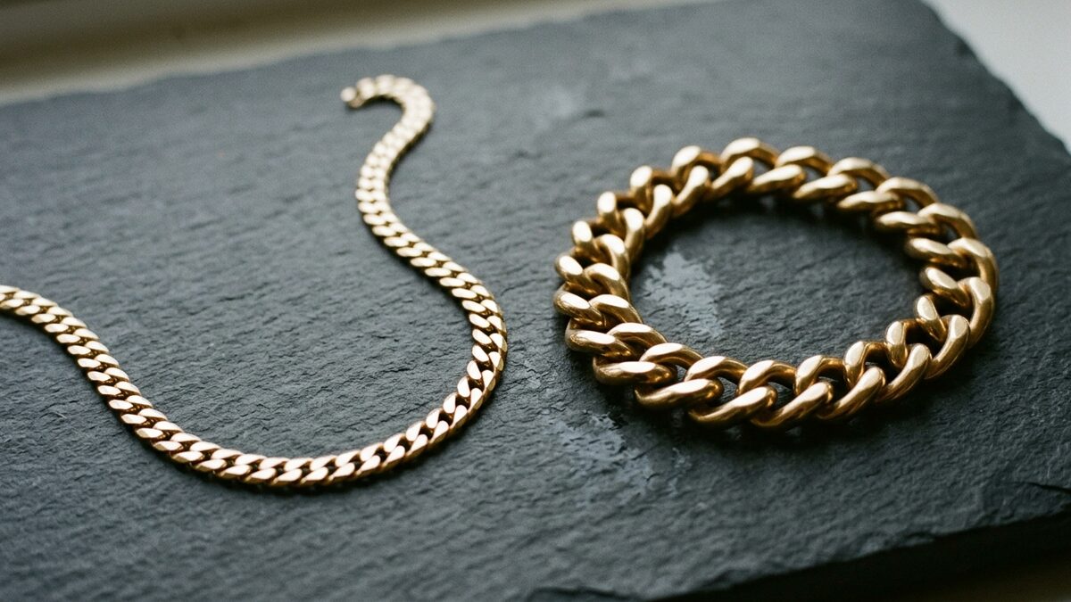 Curb Chain vs Cuban Link: How the Two Differ